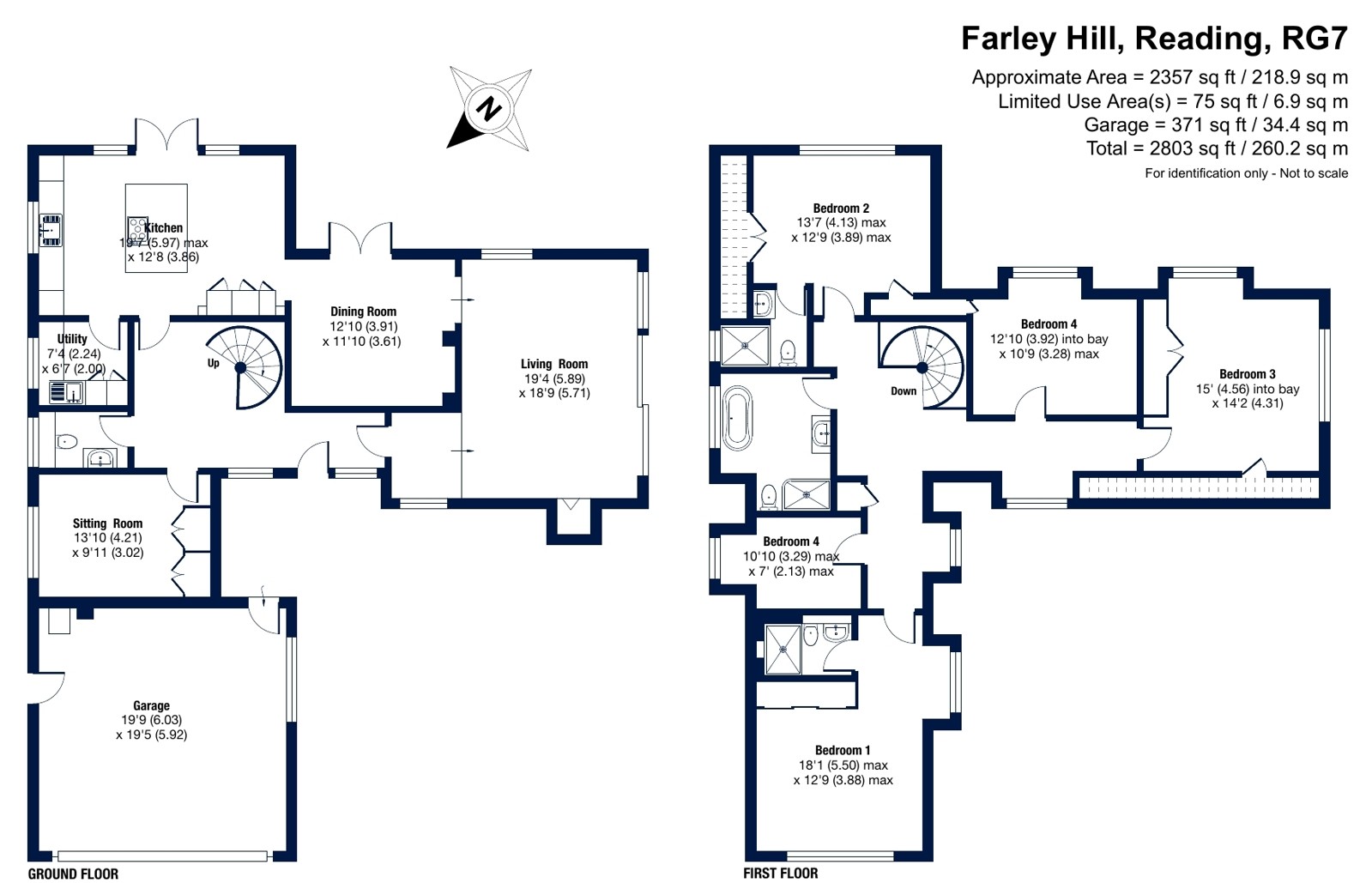 Brockendene,, Fox Hill, Reading floorplan