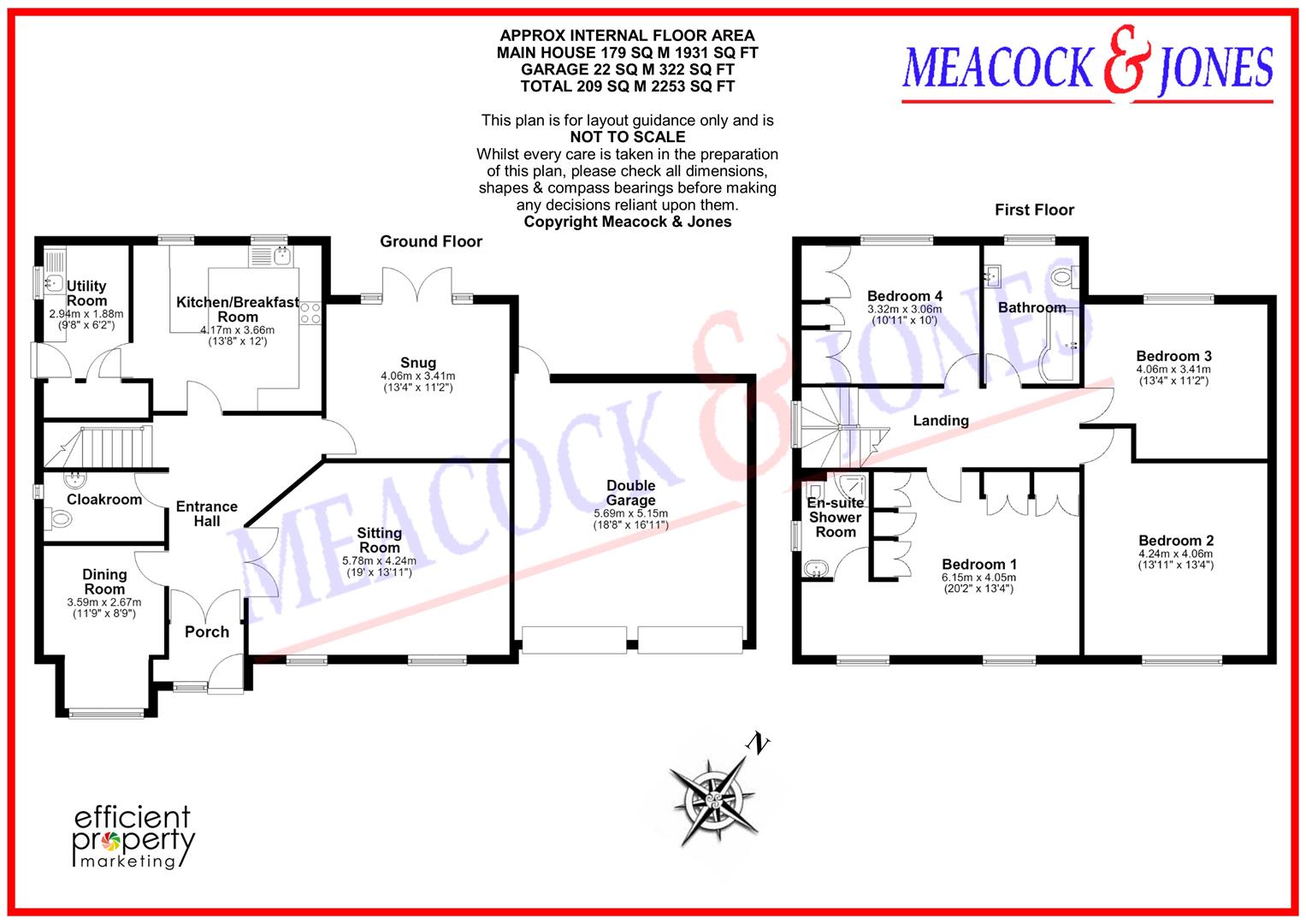20, Longmead Close, Brentwood floorplan