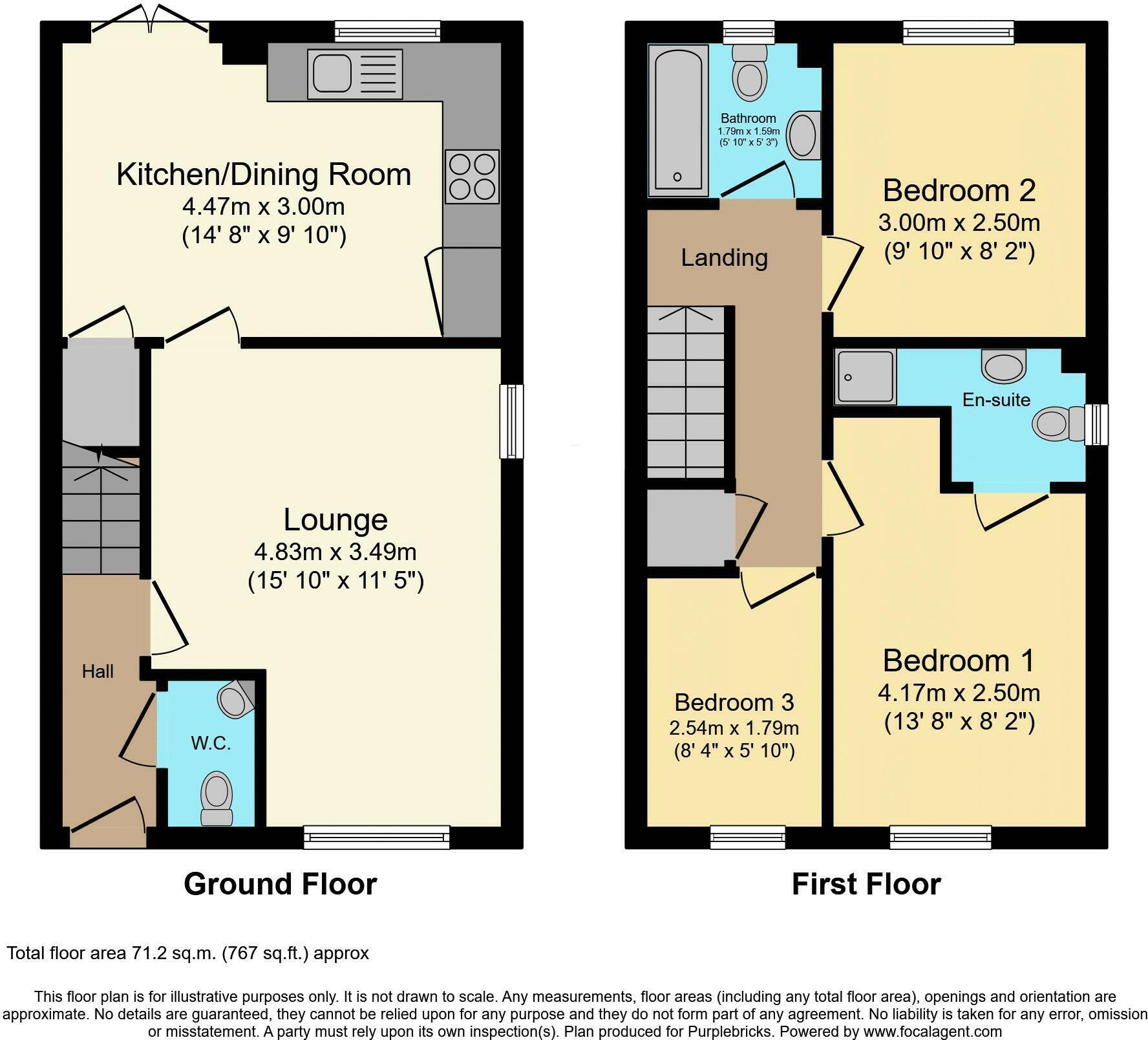 2, Alba Avenue, Cwmbran floorplan