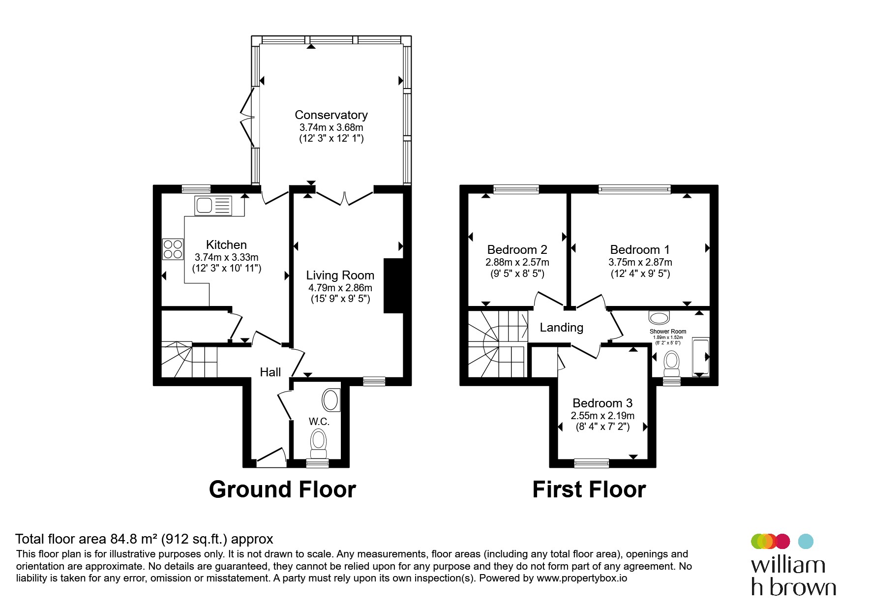 8, Euston Way, SHEFFIELD floorplan