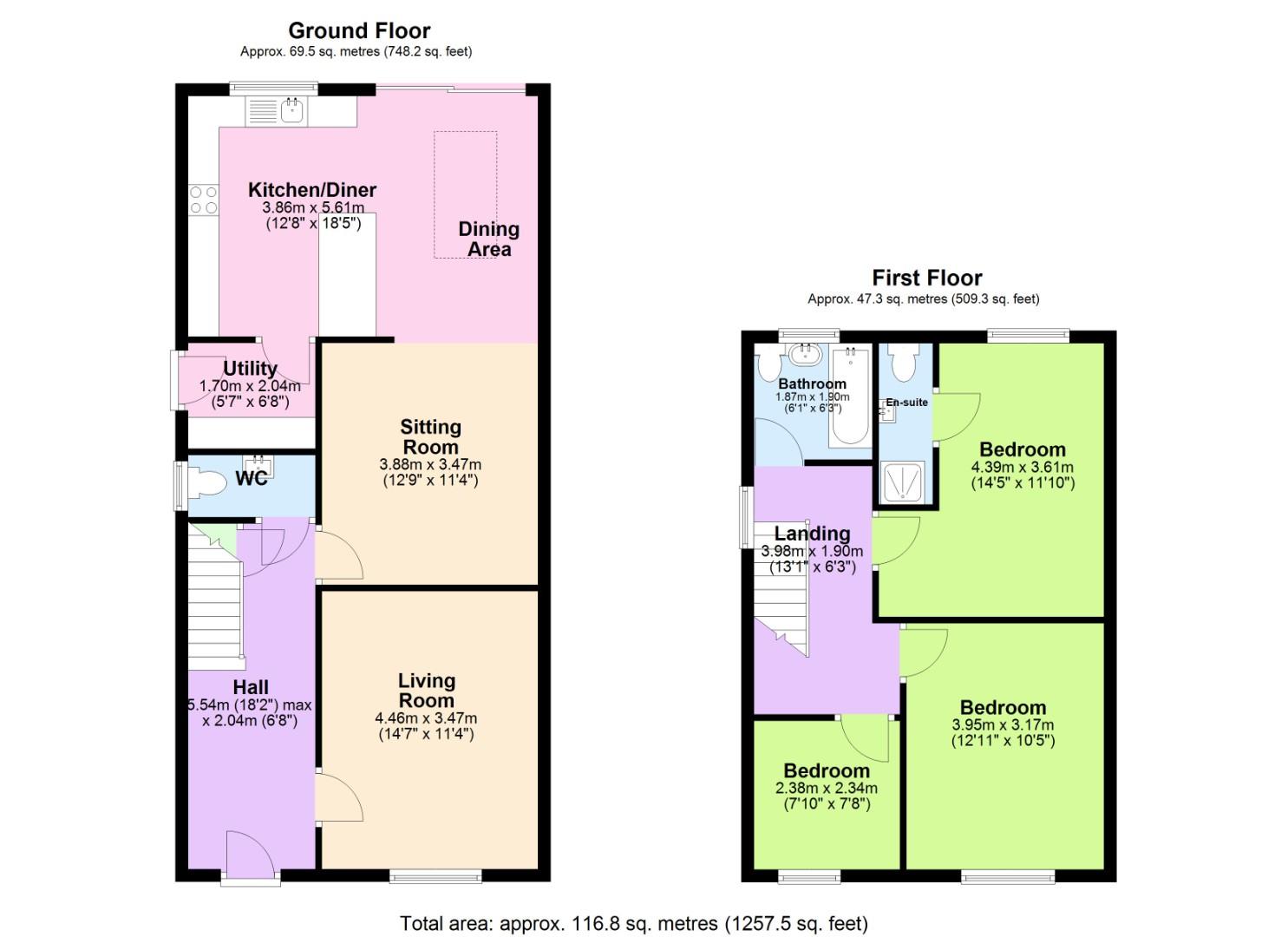 83B, Nottingham Road, Nottingham floorplan