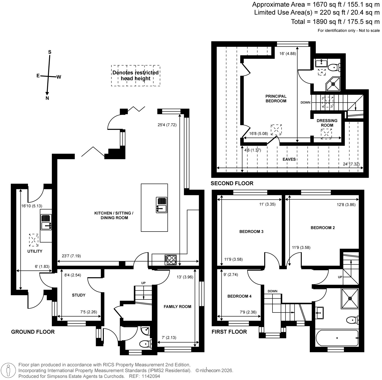 Garfield,, Irene Road, Cobham floorplan