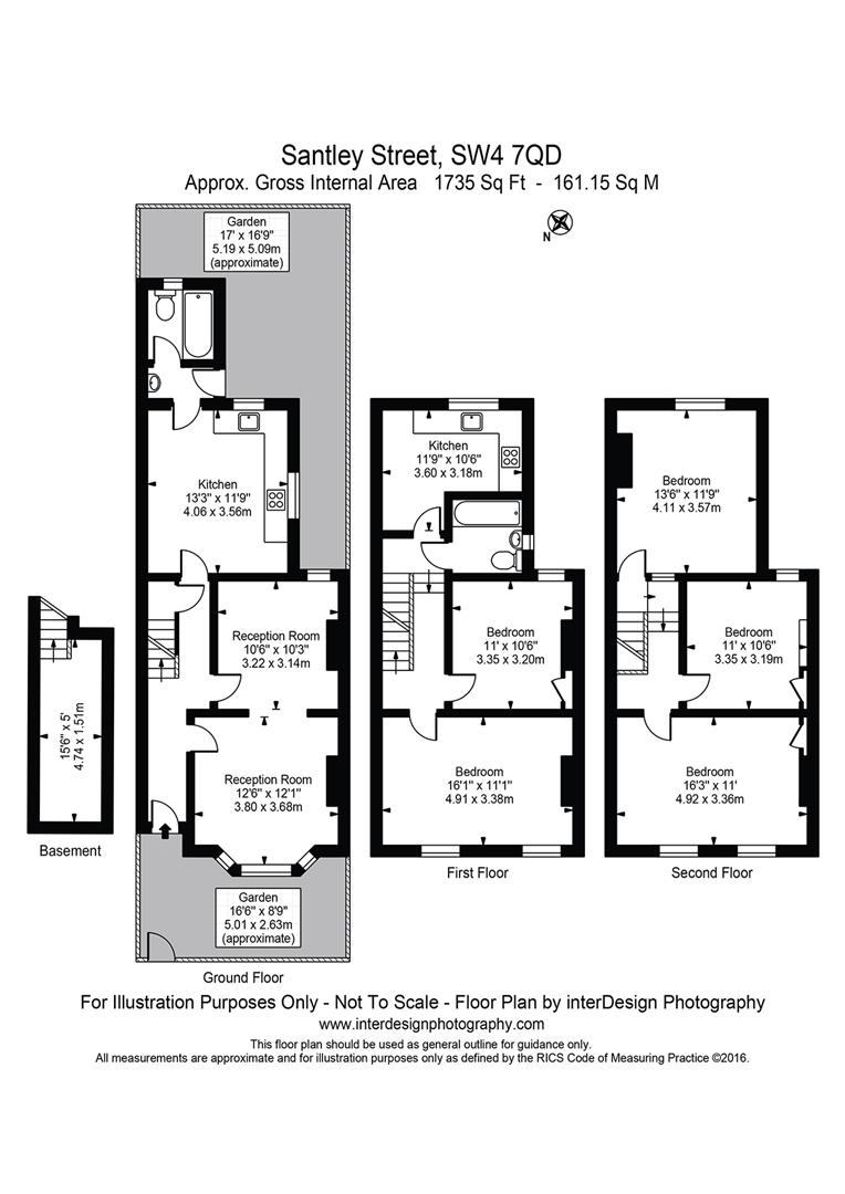 Santley Street, London floorplan