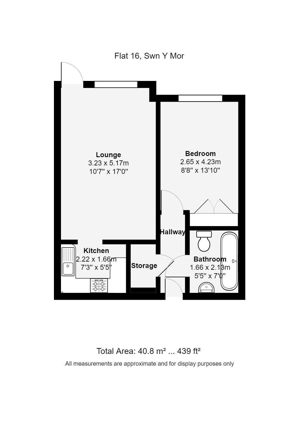 16, Swn-Y-Mor, Conway Road, Colwyn Bay floorplan