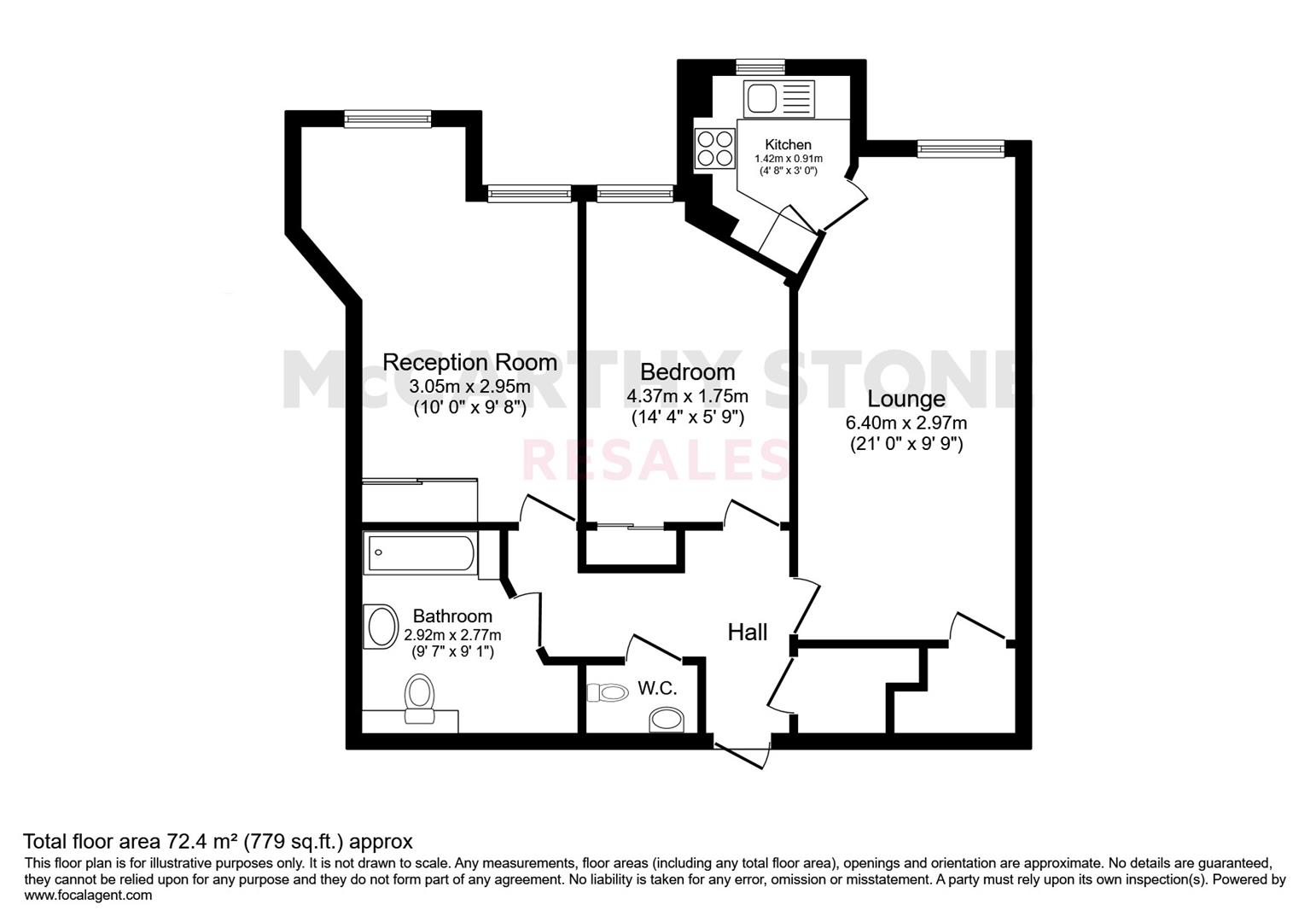 Wardington Court, Welford Road, Northampton, NN2 8FR floorplan