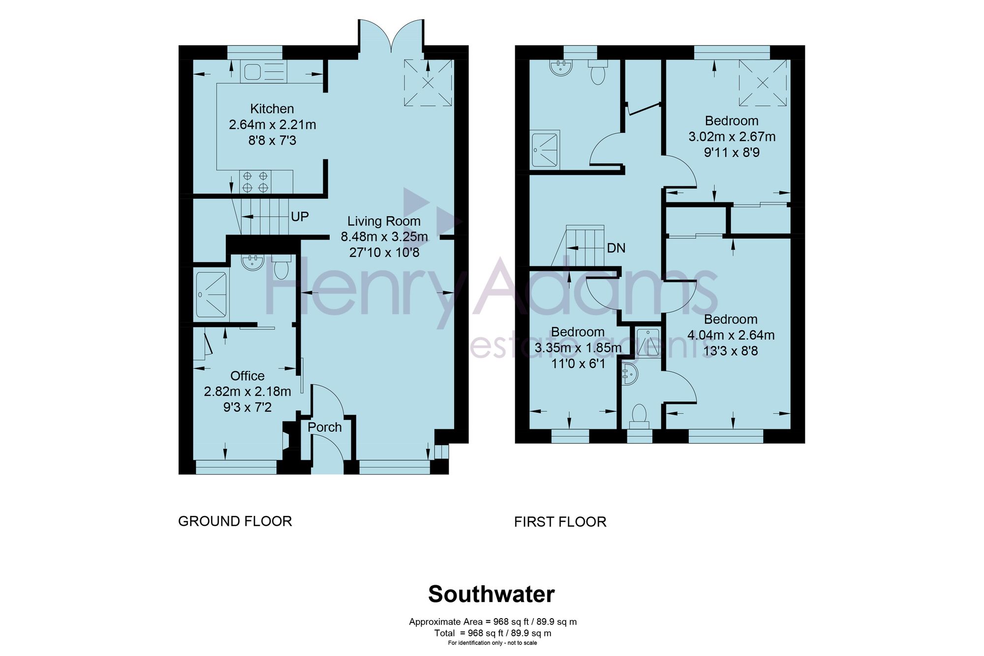 9 Bakers Close, Horsham floorplan