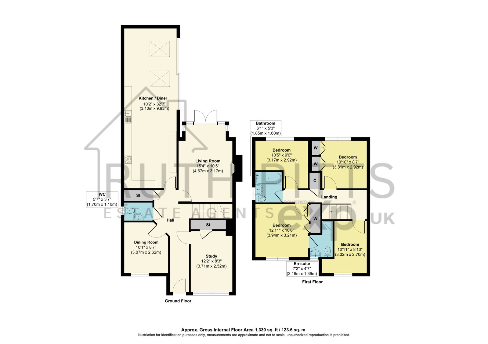 2, Pendragon Place, Pontefract floorplan