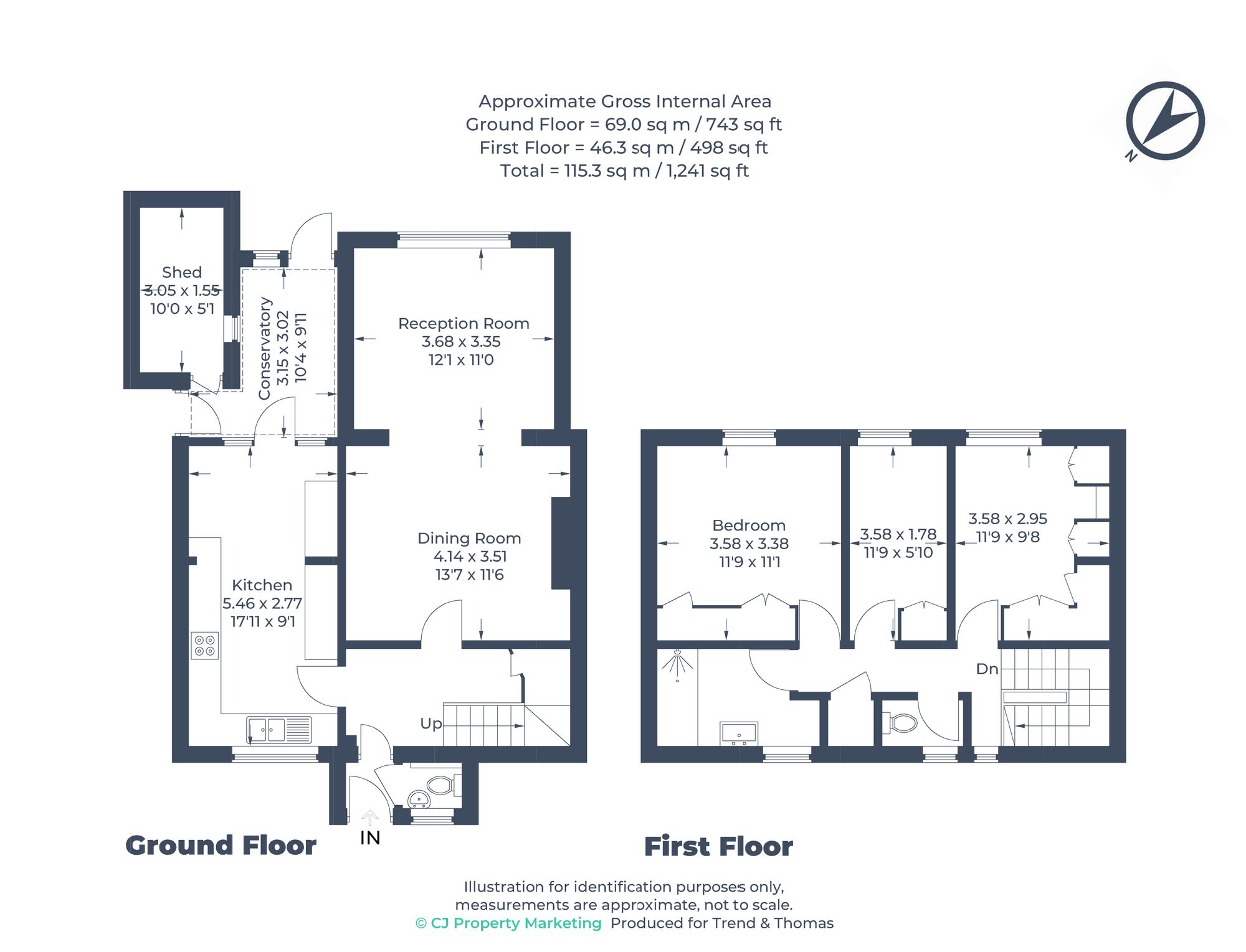 32 Oakfield, Rickmansworth floorplan