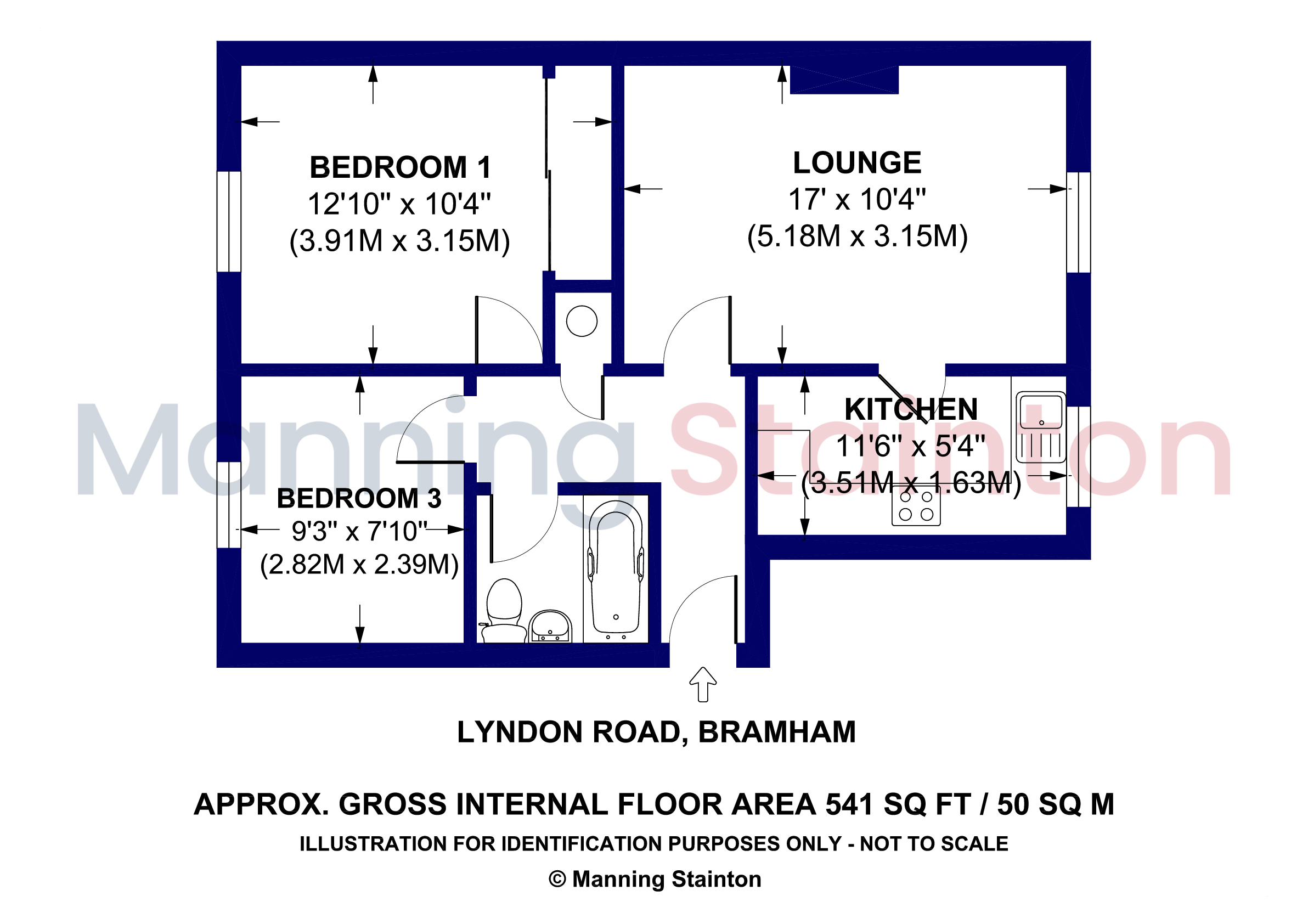 49, Lyndon Road, Wetherby floorplan