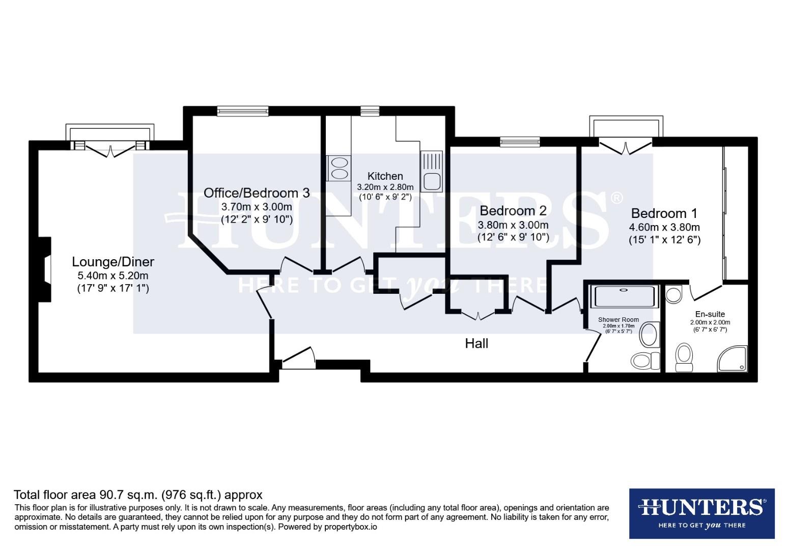16 Tetley Court, Hollins Hall, Harrogate floorplan