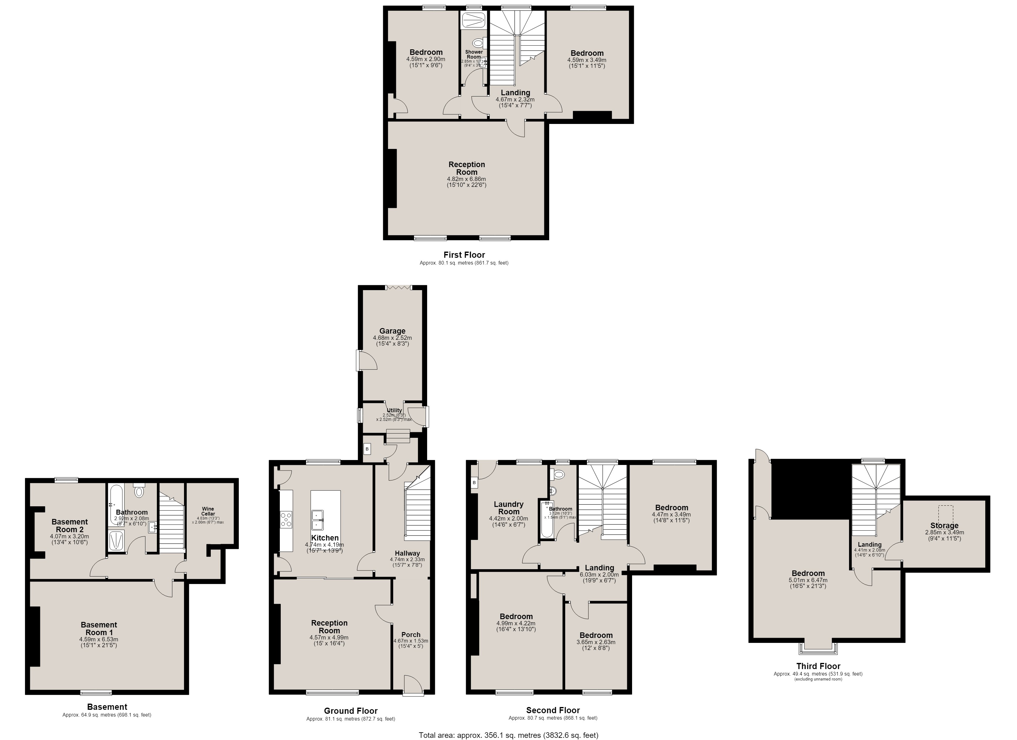 4, Greenfield Place, Newcastle Upon Tyne floorplan