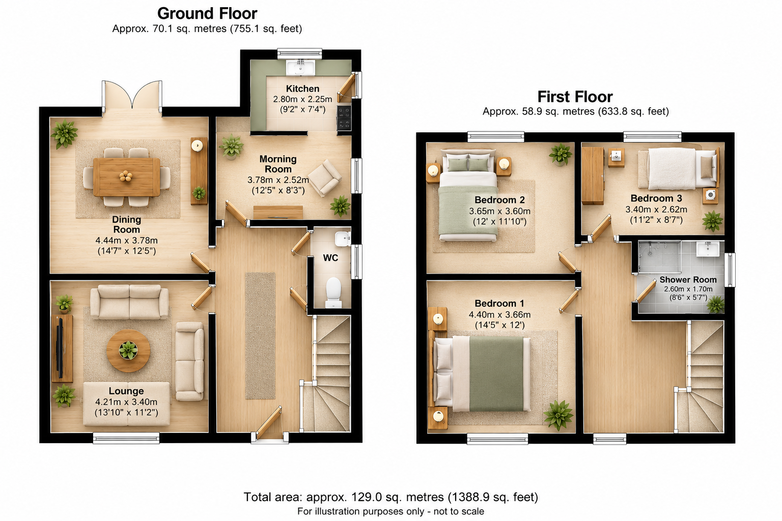 Border Road, Wirral floorplan