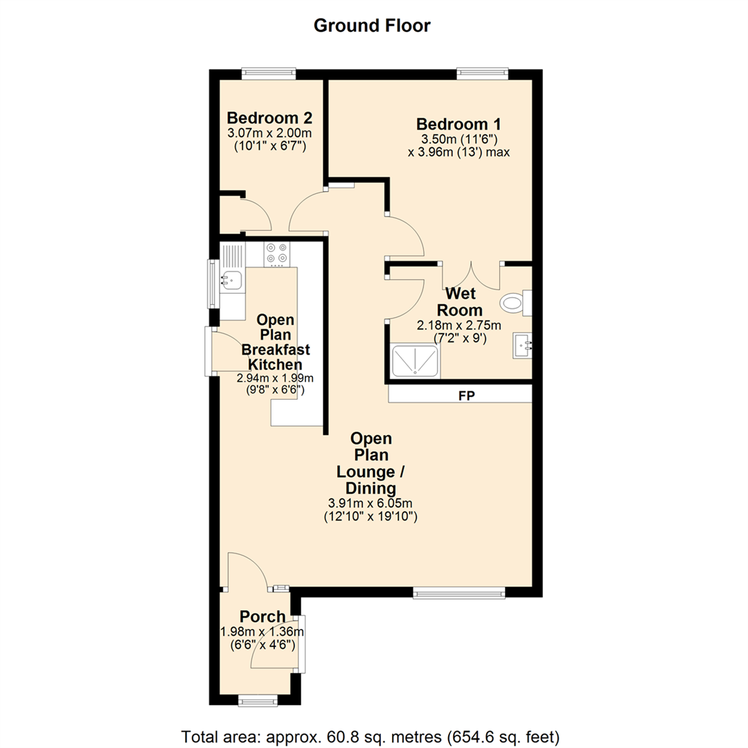 967, Burnley Road, Rossendale floorplan