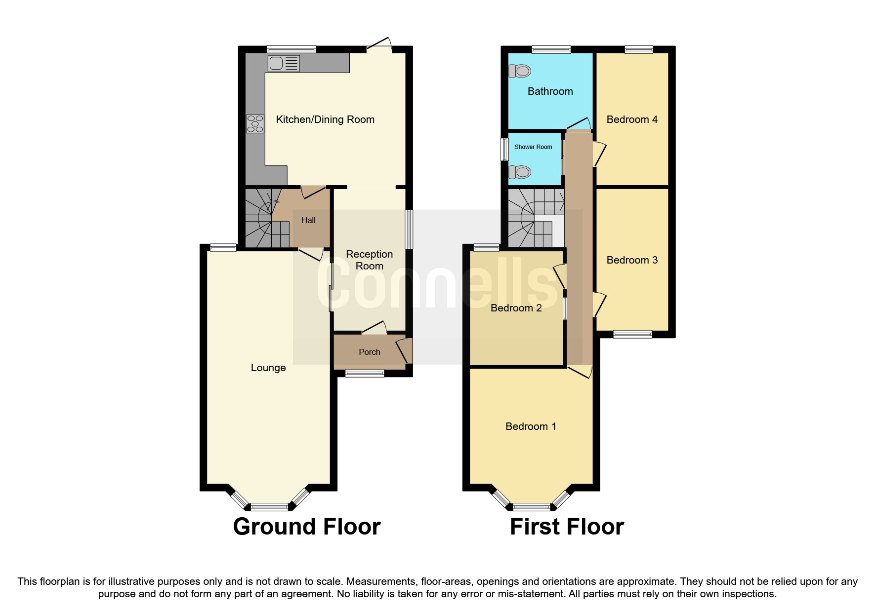 Acacia Grove, Rugby CV21, 4 bedroom end terrace house for sale