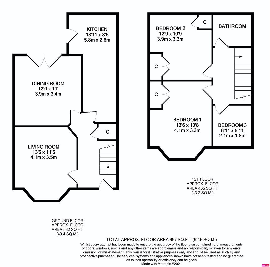 Hayburn Avenue, Hull floorplan