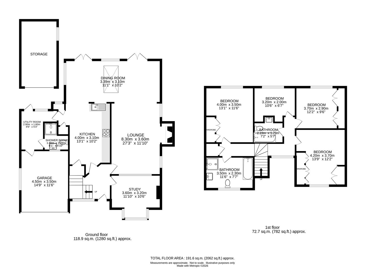 99, Boundary Road, Wallington floorplan