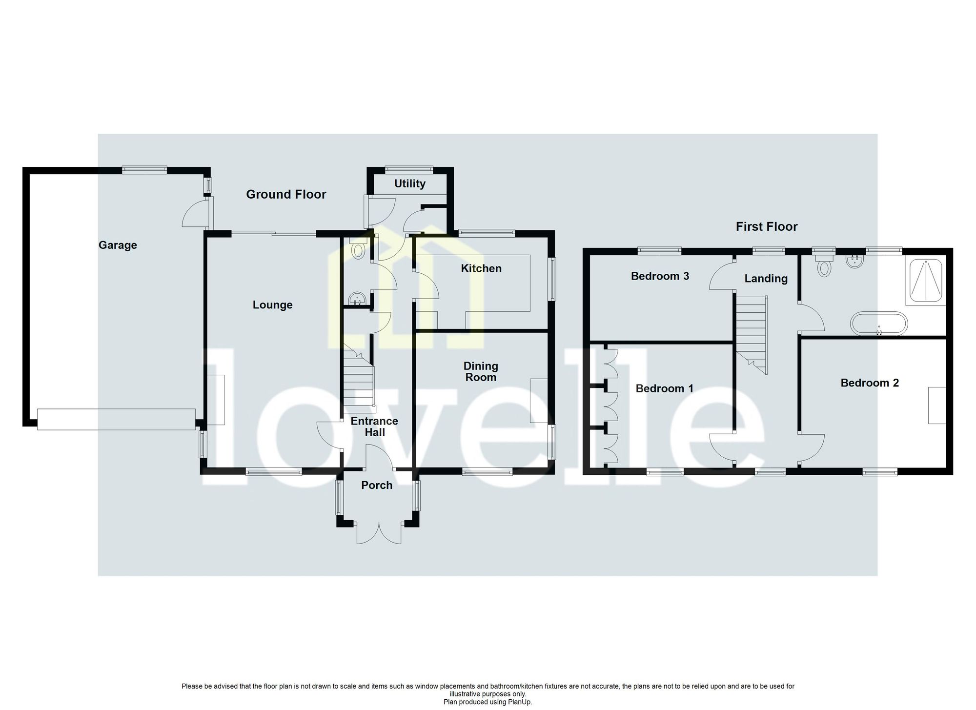 Ivy House Mill Lane, Louth floorplan