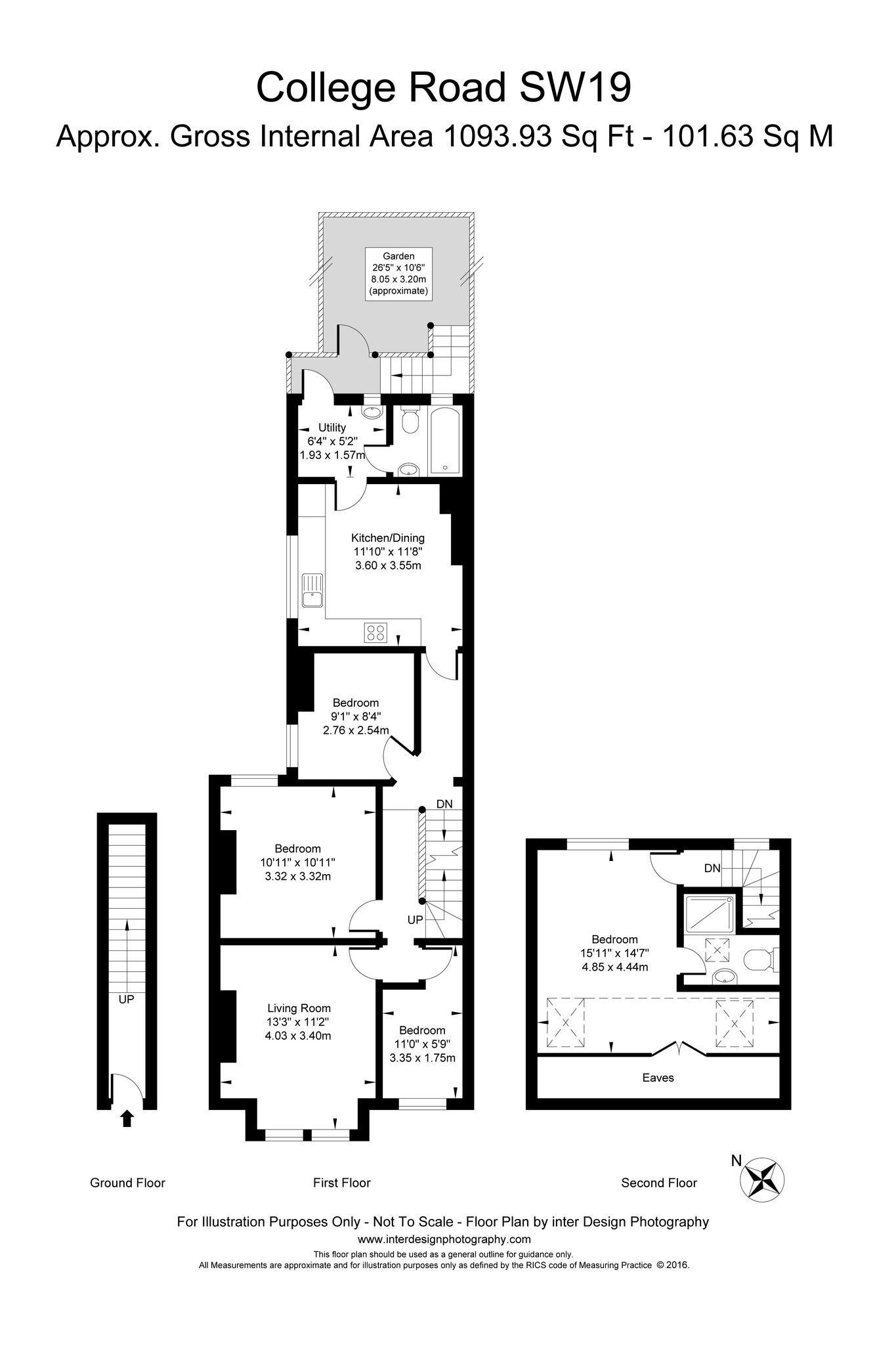 4 Bedrooms Maisonette to rent in College Road, Colliers Wood, London SW19