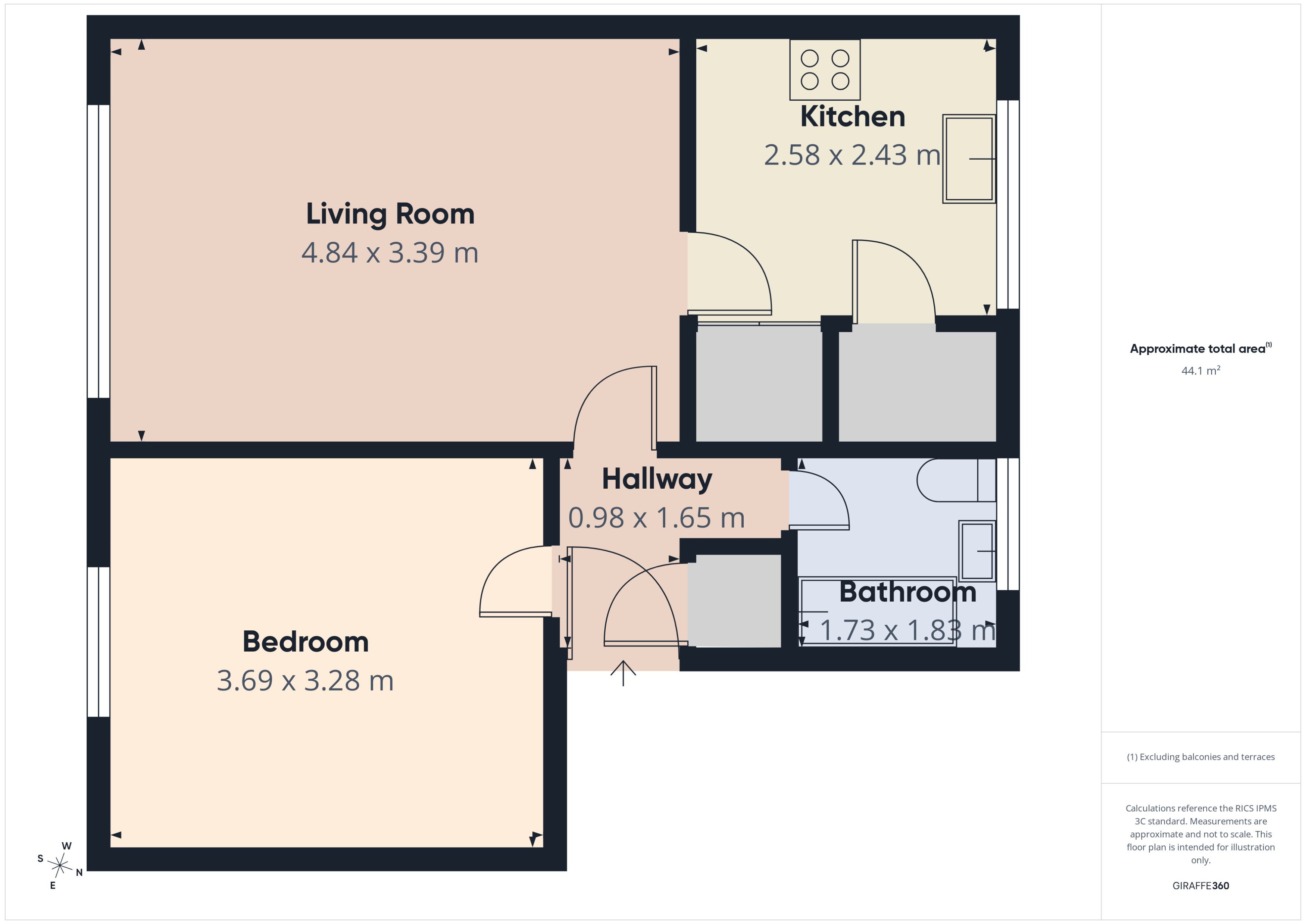 5, Melbourne Court TynYParc Road, Cardiff floorplan