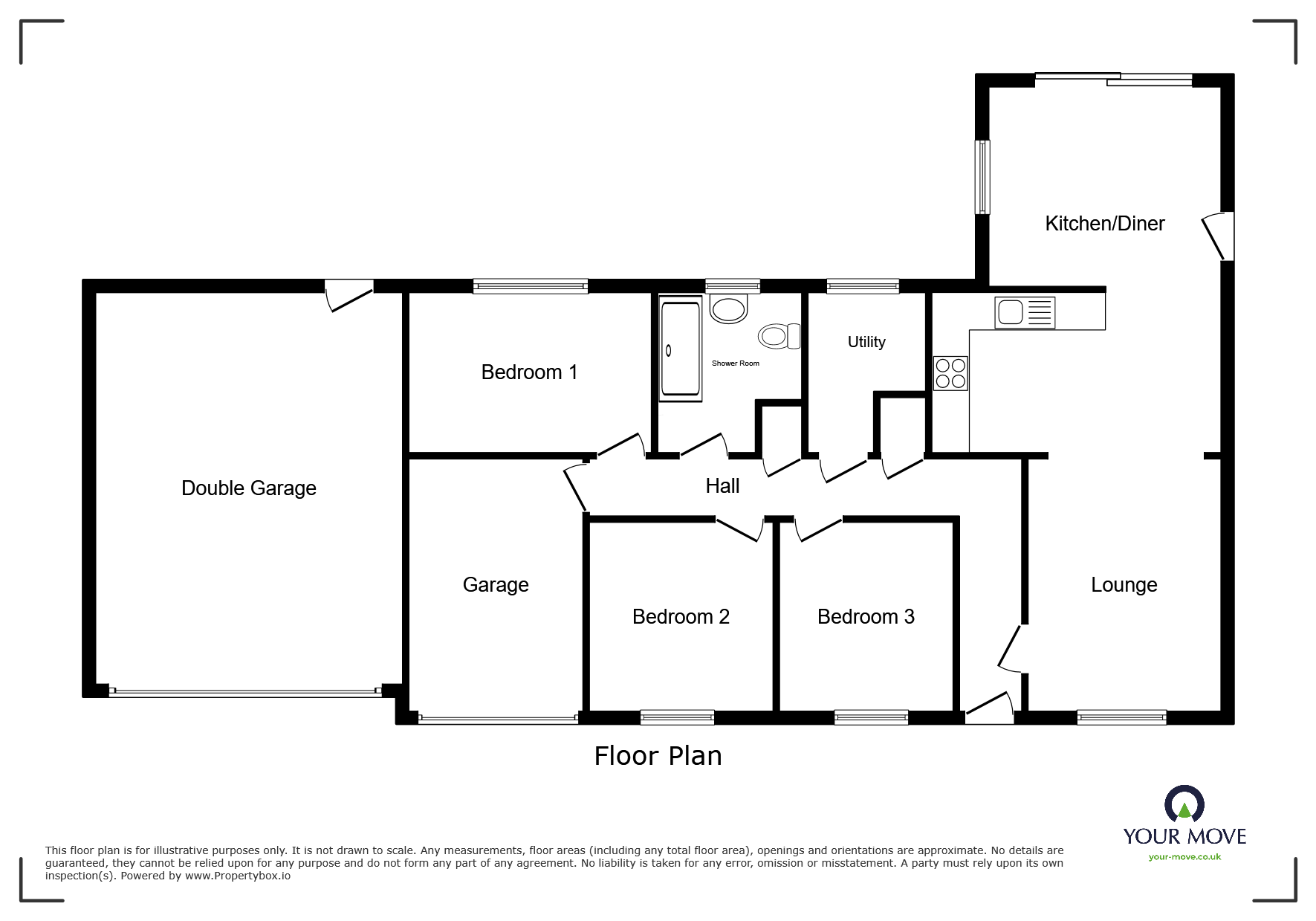 136, Birmingham Road, Nuneaton floorplan