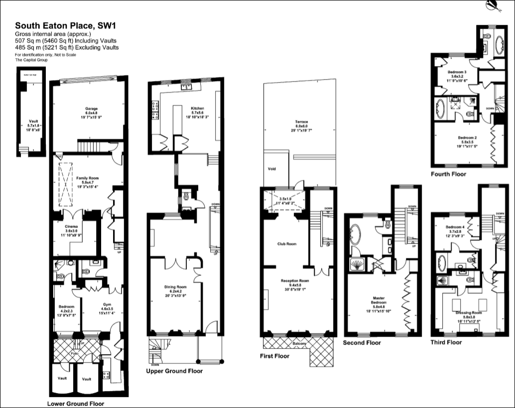 4 Bedrooms  to rent in South Eaton Place, London SW1W