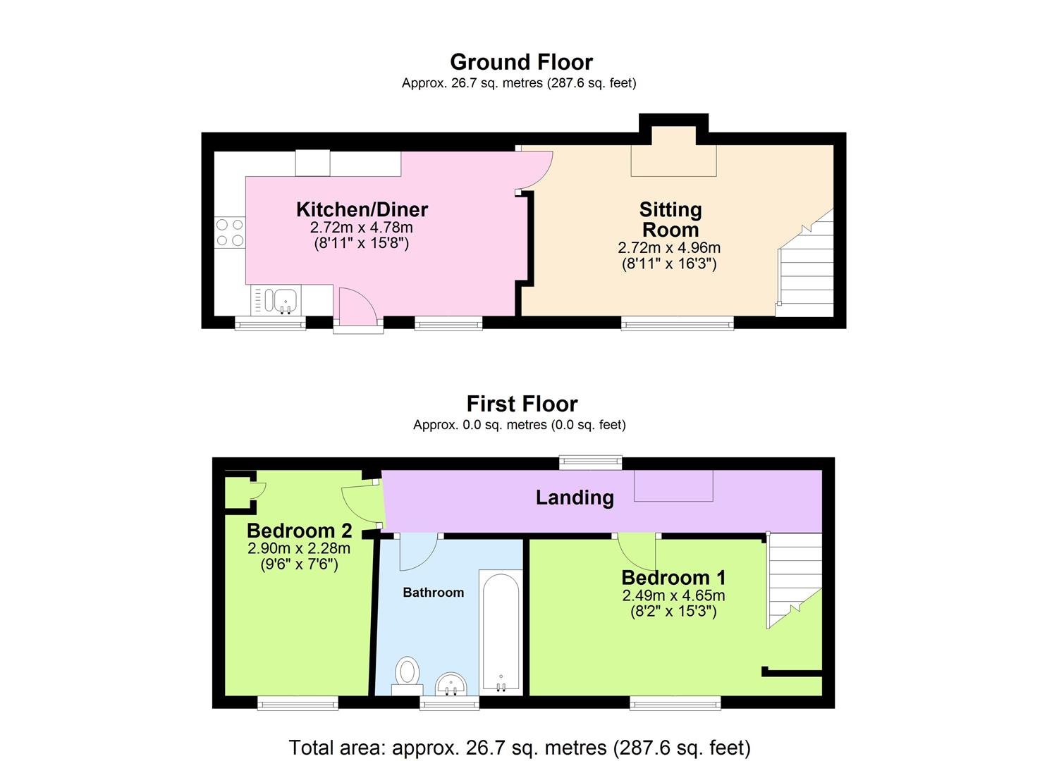 1, New Road, Bromyard floorplan
