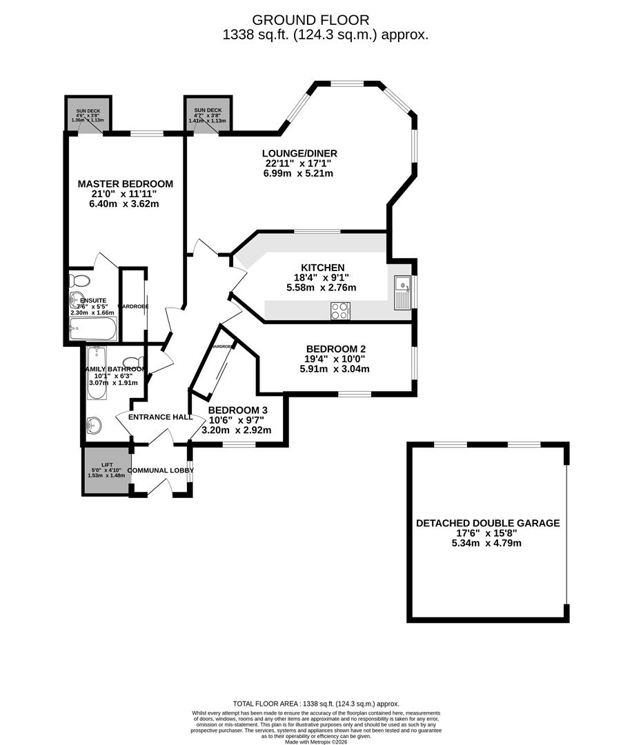 Apartment 4, Snaefell House, Port Erin floorplan