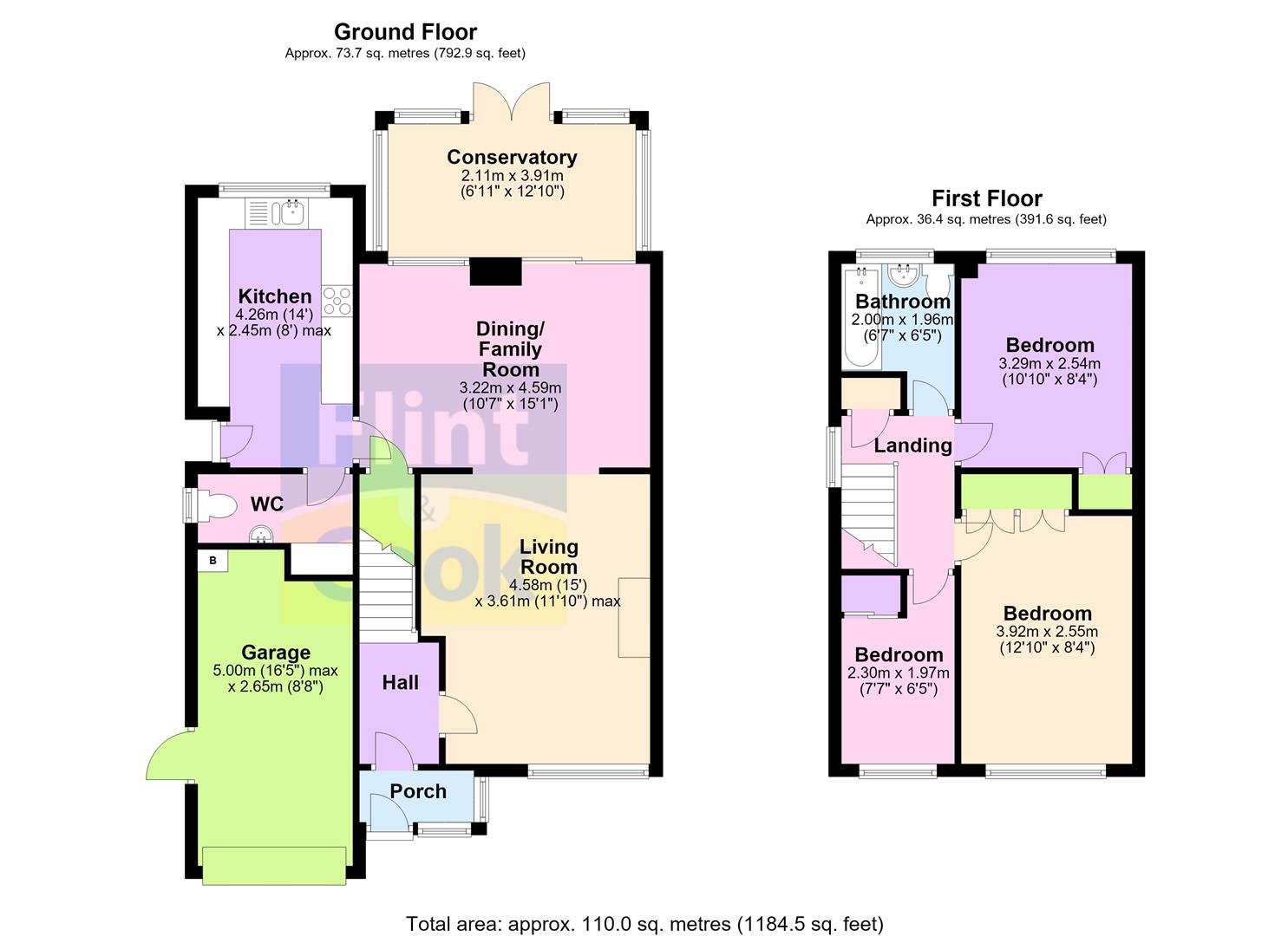 Nevinson Place, Hereford floorplan