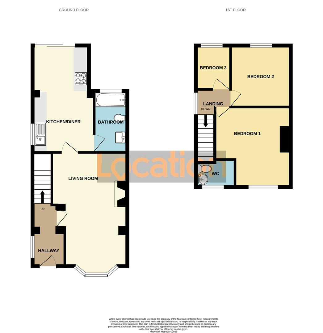 121, Beck Lane, Sutton-In-Ashfield floorplan