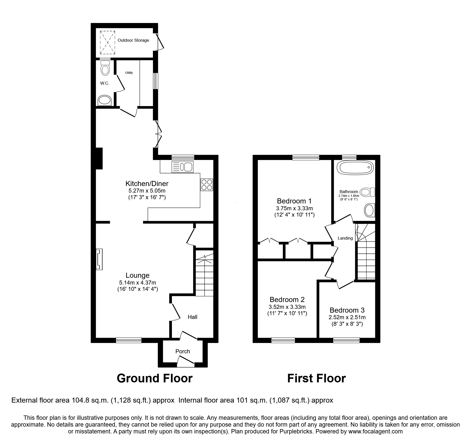 2, School House Gardens, Kingsbridge floorplan