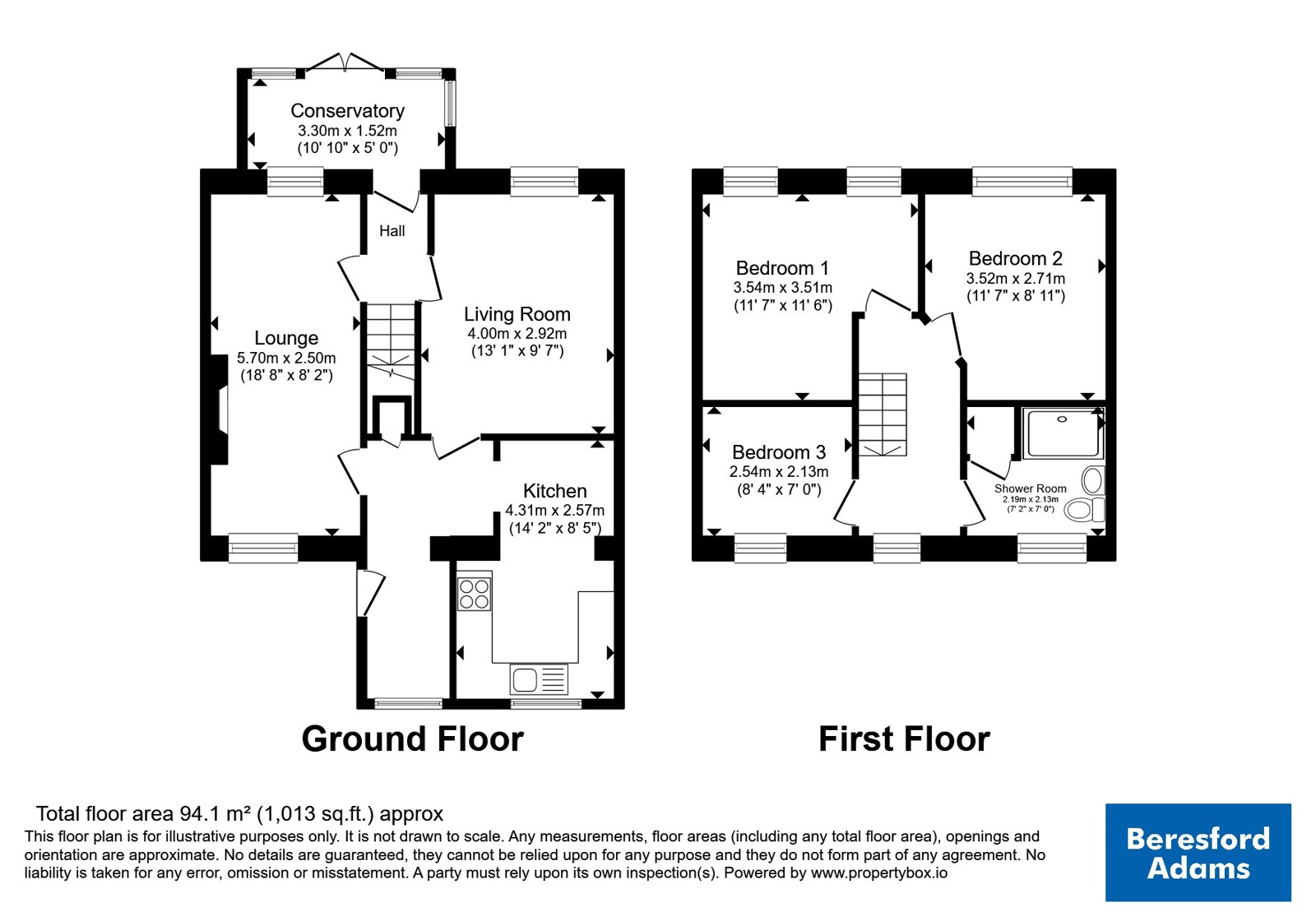 6, Bowydd Road, Gwynedd floorplan