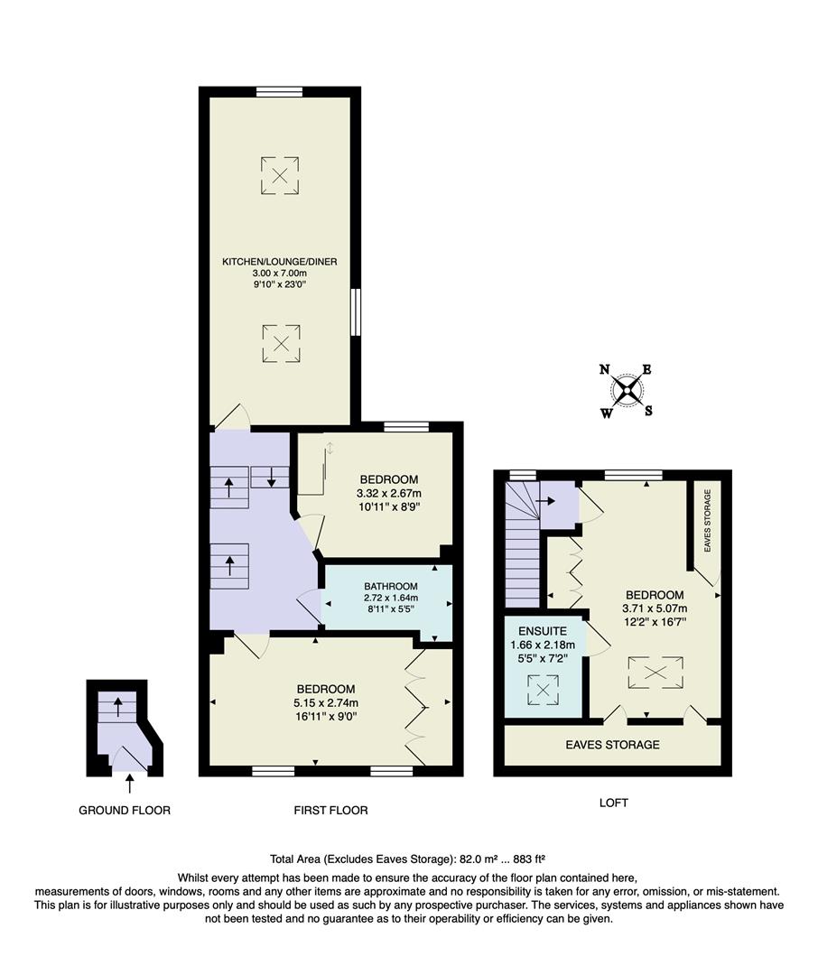 First Floor Flat, 24, Marlborough Road, South Woodford floorplan