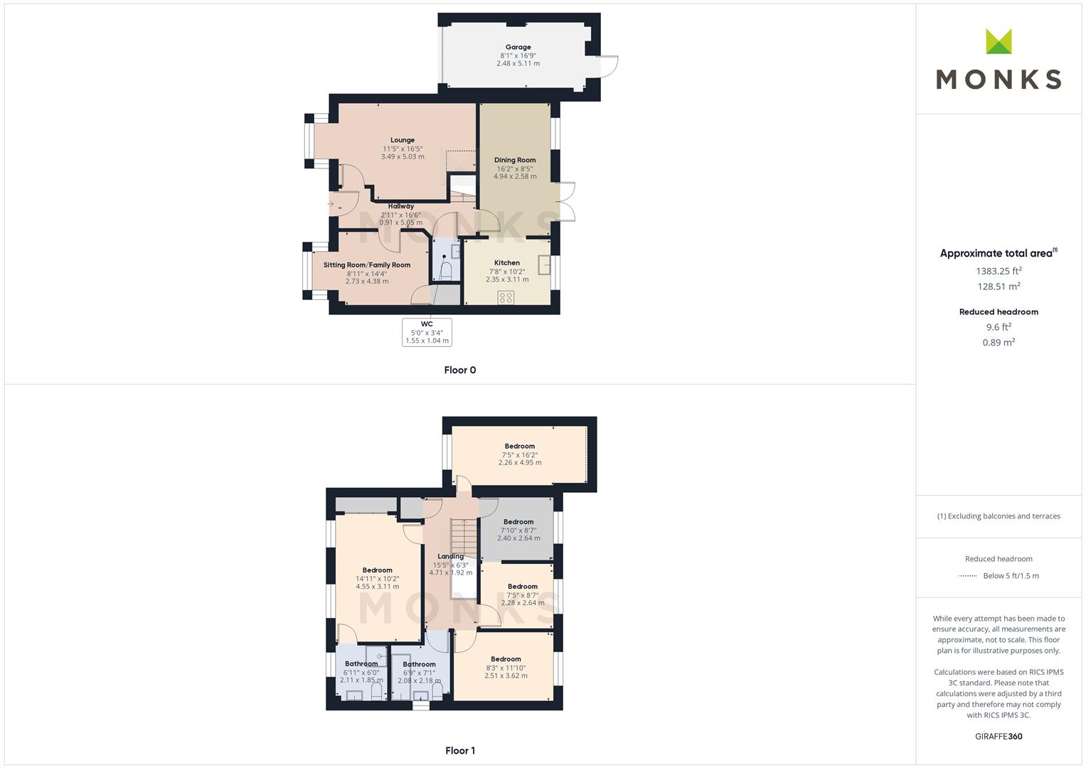 45, Harris Croft, Wem floorplan
