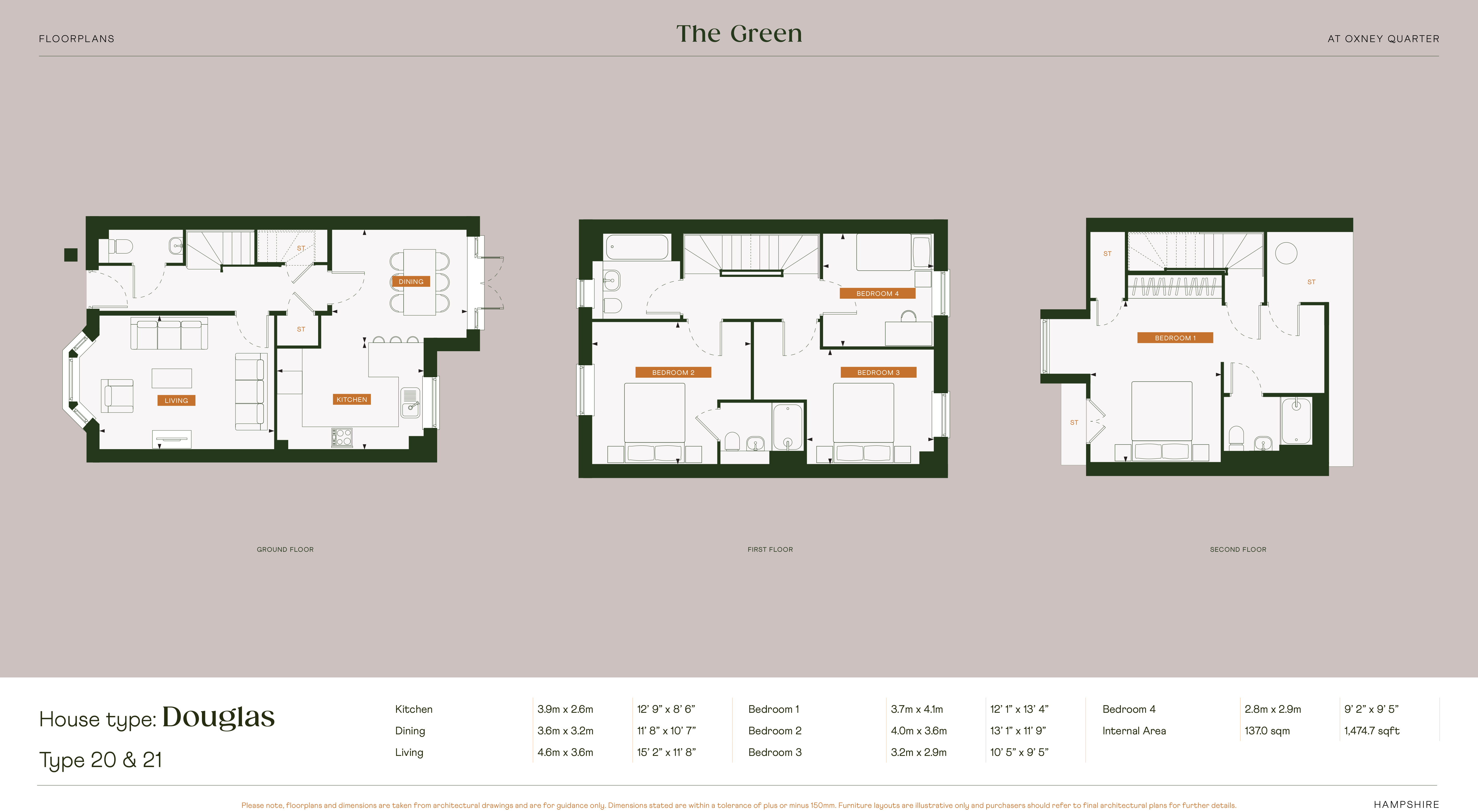 21, The Green, Bordon floorplan
