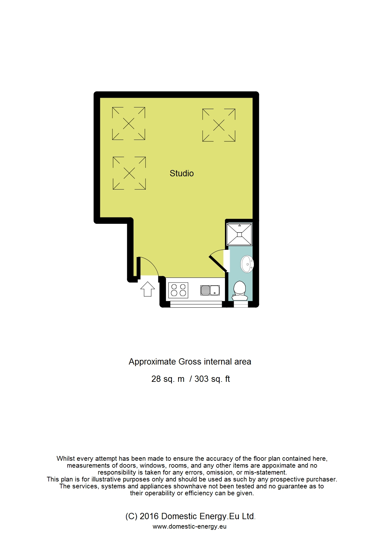 0 Bedrooms Studio to rent in Somerton Road (Inc All Bills), Cricklewood NW2