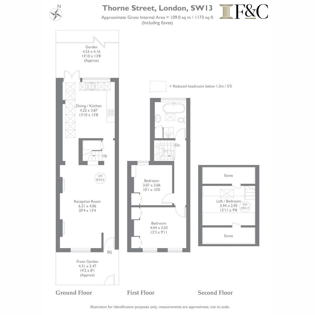 Thorne Street, London floorplan
