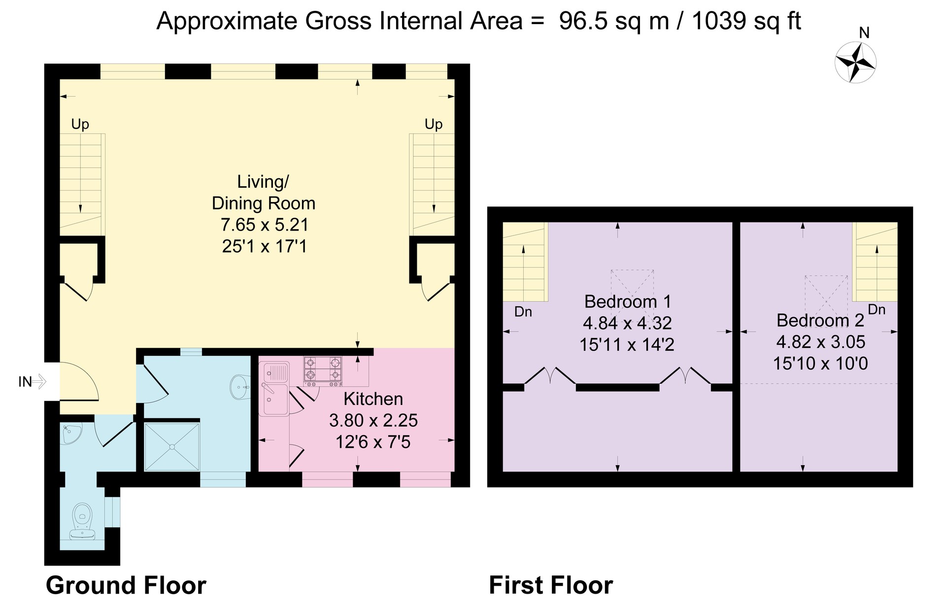 25, Silk Mill, Macclesfield floorplan