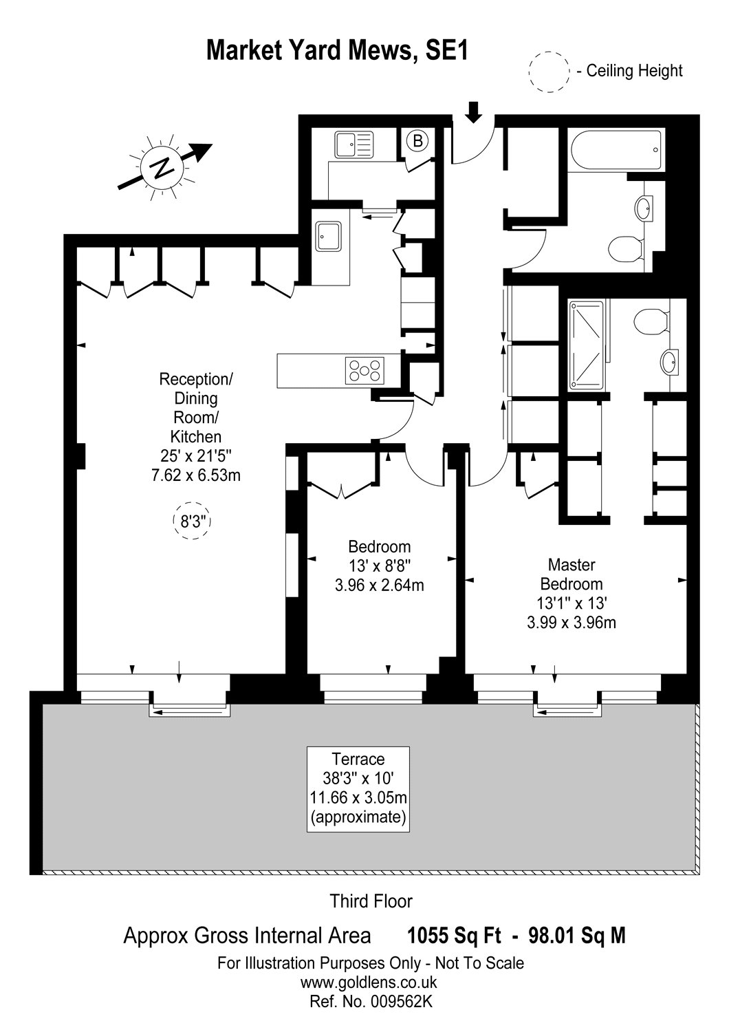 2 Bedrooms Flat for sale in Market Yard Mews, London SE1