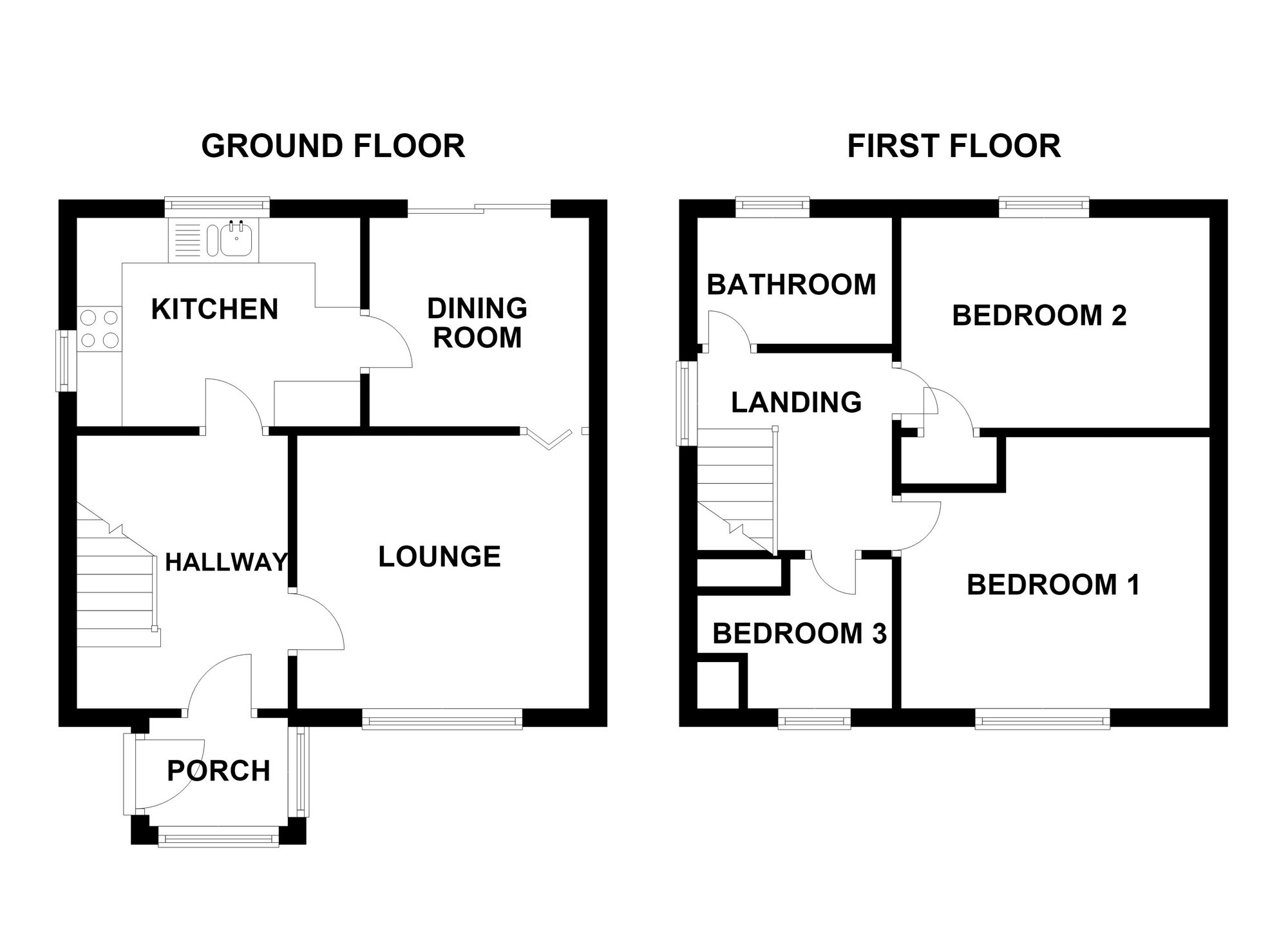 66 Ystrad Fawr, Bridgend floorplan