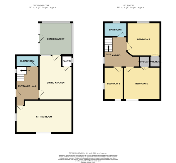 9, Peats Close, Kirk Ireton floorplan
