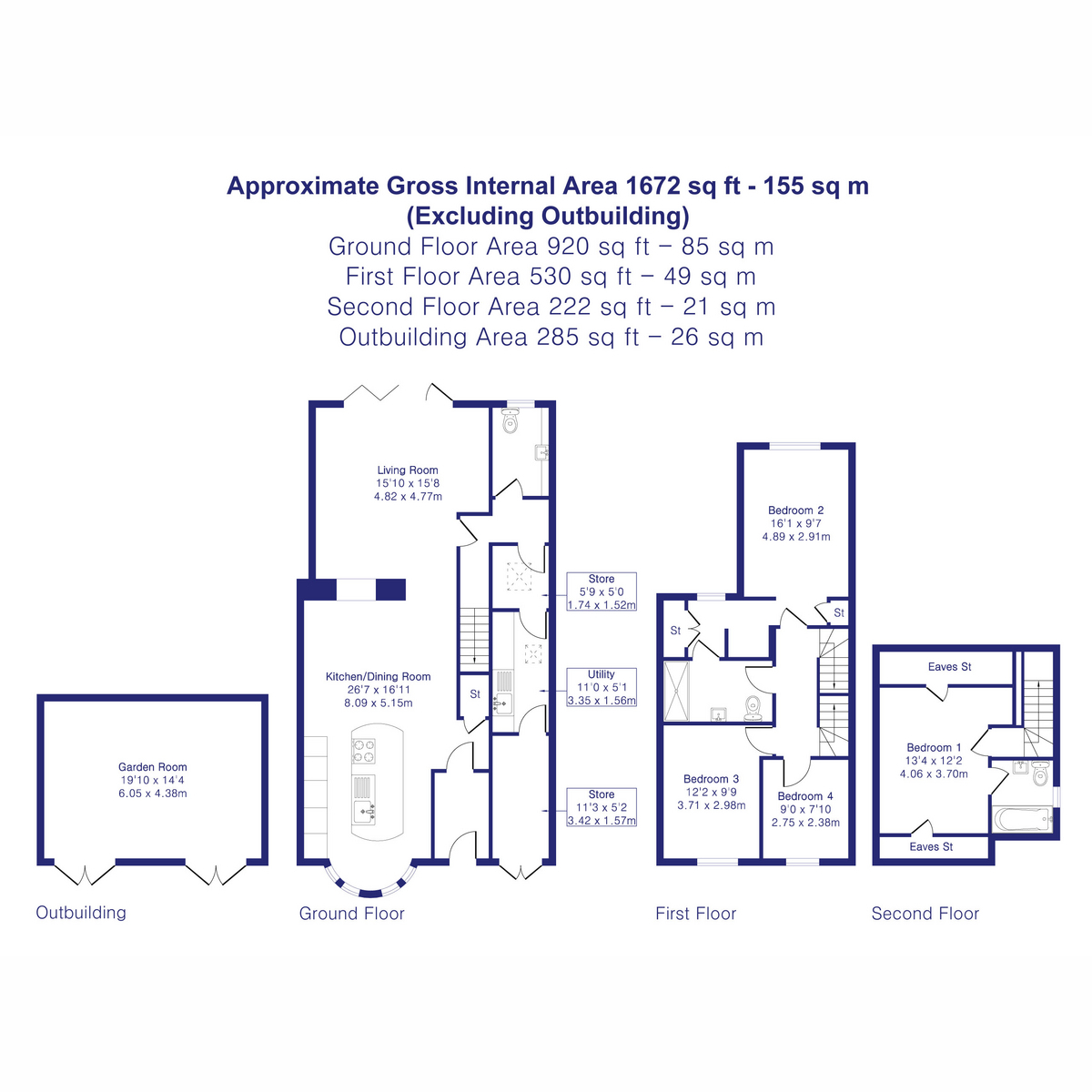 74, Buckingham Road, Bicester floorplan