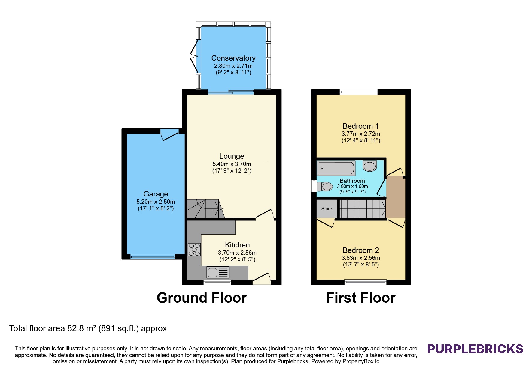 Tudor Way, Barnsley floorplan