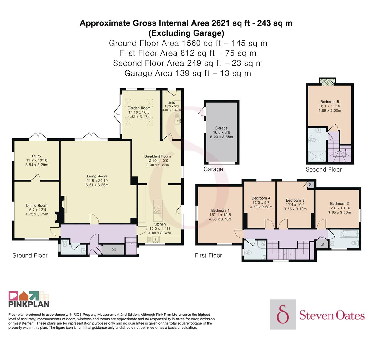 18, Westfield Road, Bengeo floorplan