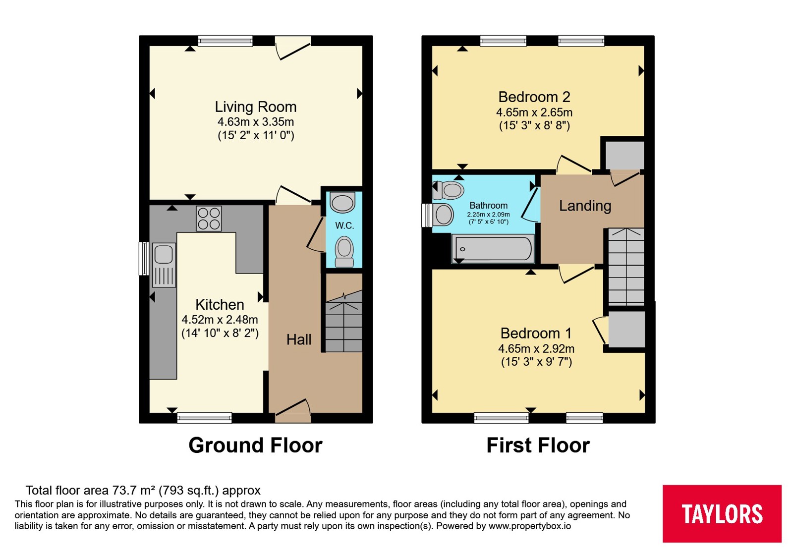 7, Paignton Square, Avon floorplan