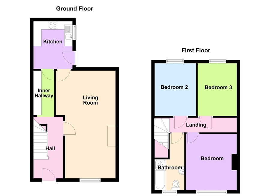 Briar Close, Evesham floorplan