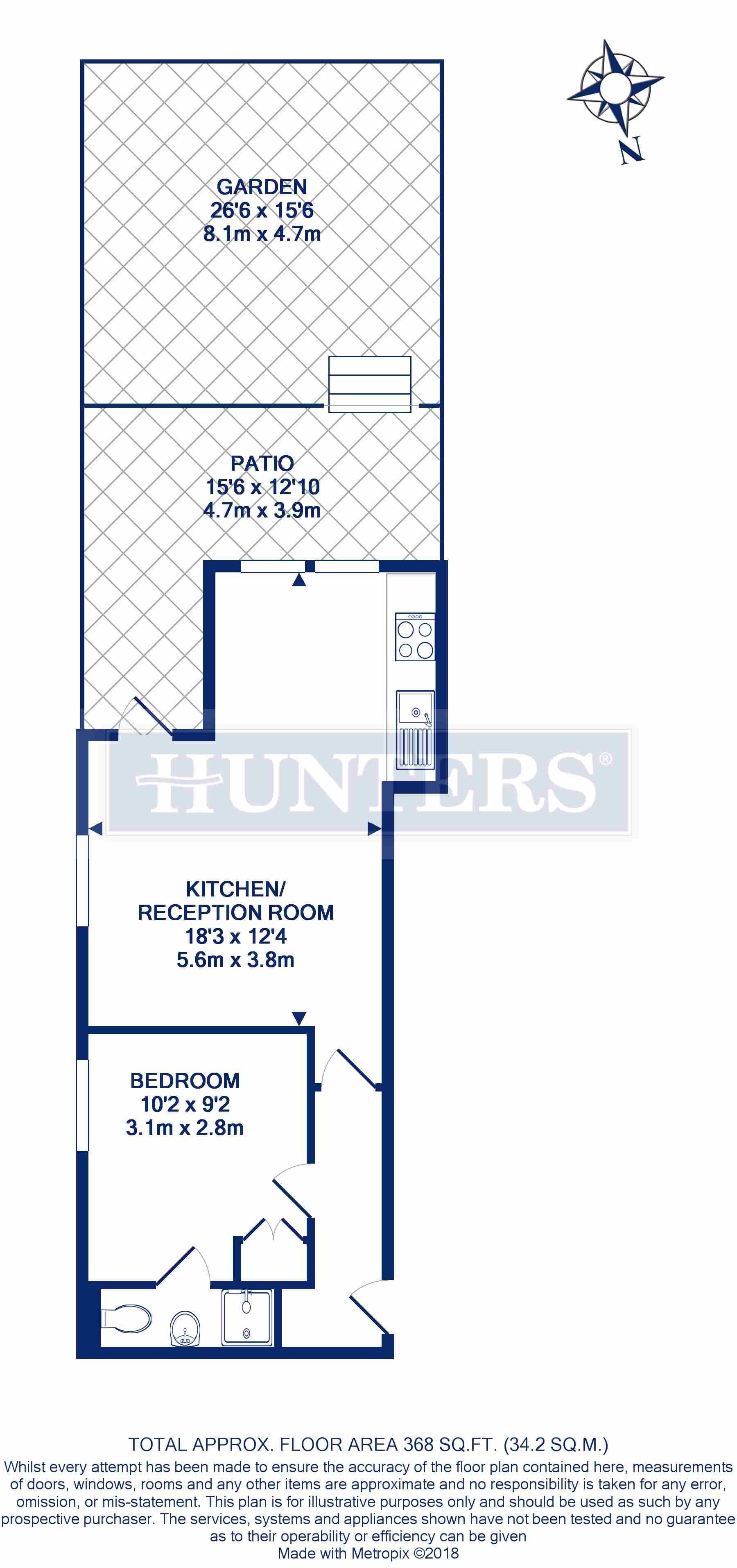 1 Bedrooms Flat to rent in Dartmouth Road, London NW2