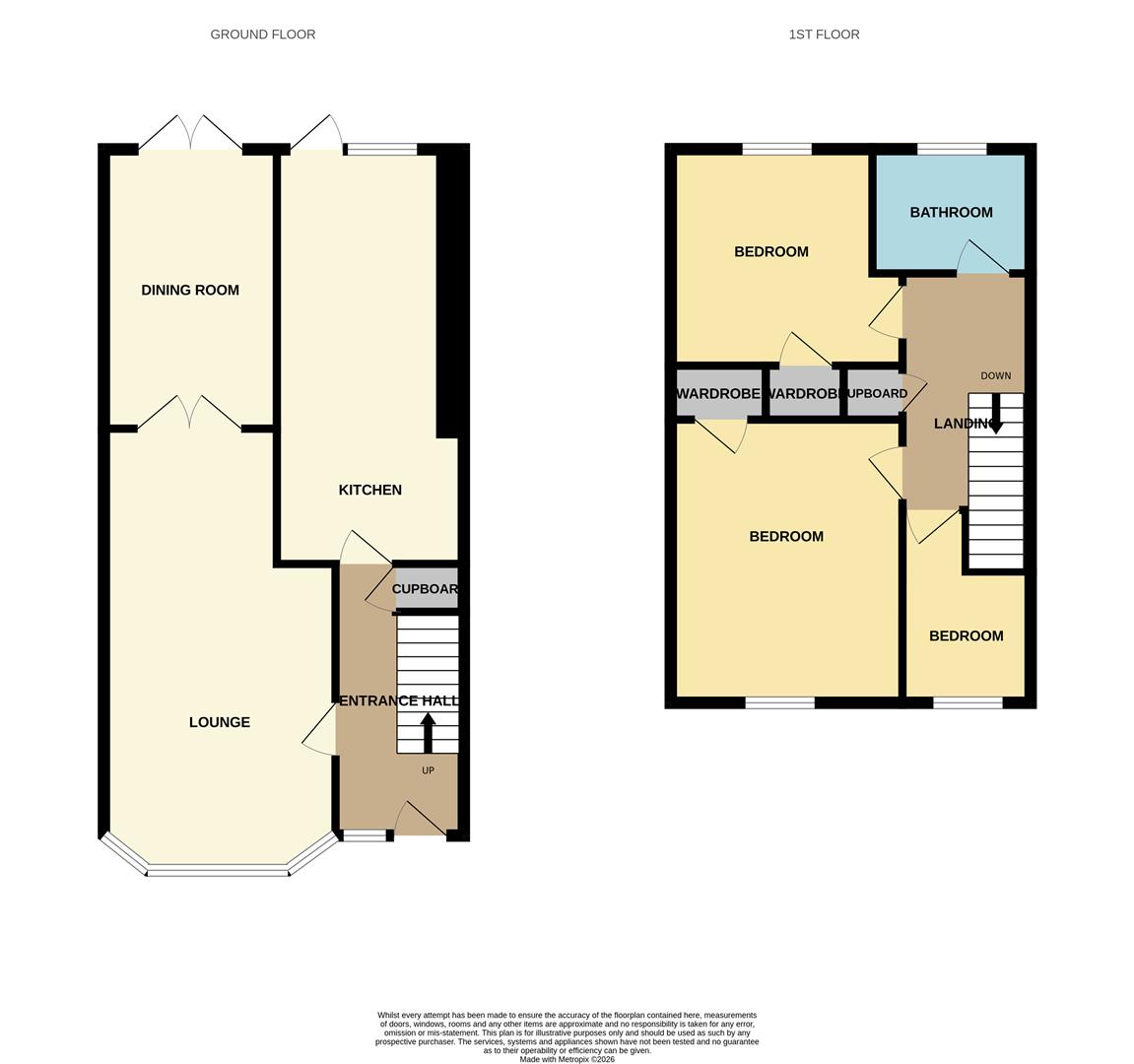27, Barton Road, Berrow floorplan