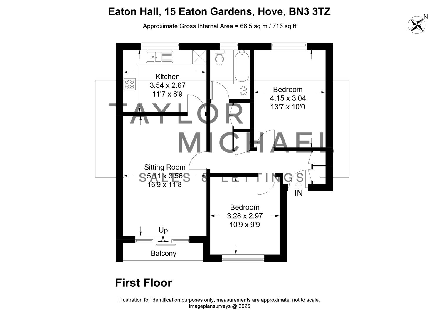 15 Eaton Gardens, Hove floorplan