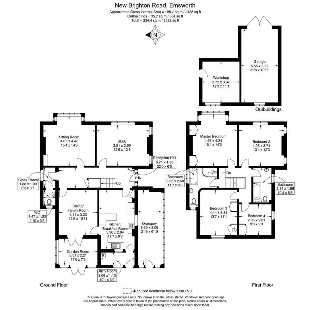 61, New Brighton Road, Emsworth floorplan