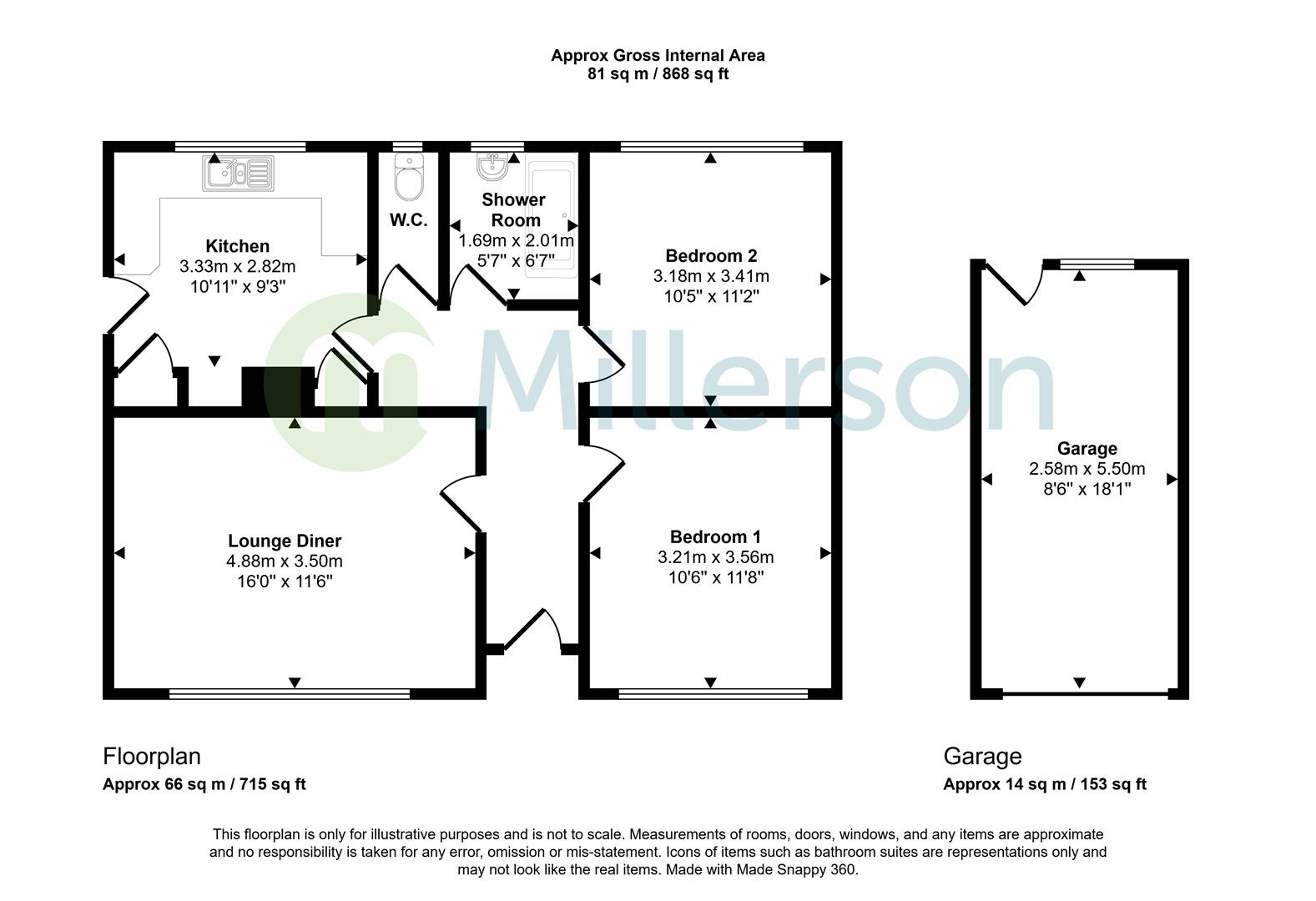 6, Fuller-Tre Close, St. Austell floorplan